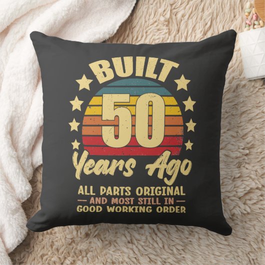 50年前製造 オリジナルパーツのまま 50歳の誕生日 クッション (ブランケット)