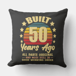 50年前製造 オリジナルパーツのまま 50歳の誕生日 クッション