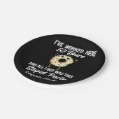 50年勤続記念日評価パーティー ペーパープレート (アングル)