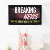 50年勤続50周年 横断幕 (インサイチュ)