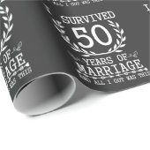 50年夫妻50結婚周年 ラッピングペーパー (ロールコーナー)