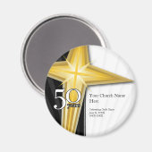 50年教会記念日マグネット マグネット (正面/裏面)