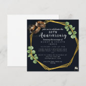 50年祝の愛 招待状 (正面/裏面)