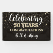 50年祝!カスタム記念日バナー 横断幕 (横)