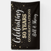 50年祝!カスタム記念日バナー 横断幕 (縦)