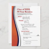 50年級懇親会 招待状 (裏面)