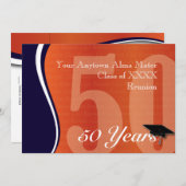 50年級懇親会 招待状 (正面/裏面)