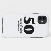 50年素晴らし Case-Mate iPhoneケース (裏面(横))