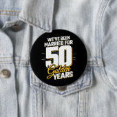 50年結婚した間50周年結婚 缶バッジ (インサイチュ)