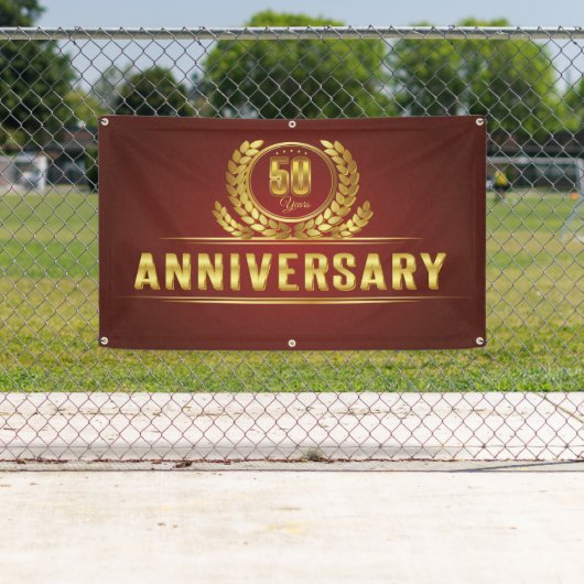 50年記念日 横断幕 (インサイチュ)