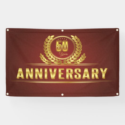 50年記念日 横断幕 (横)