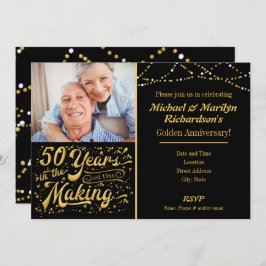 50年越しのゴールデンアニバーサリー 招待状