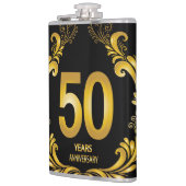 50年金ゴールドグリッター記念日 フラスク (左)