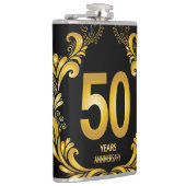 50年金ゴールドグリッター記念日 フラスク (右)