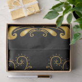 50年金ゴールドグリッター記念日 薄葉紙 (ギフト)