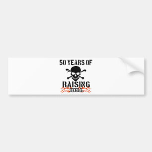 50年間の上昇地獄 バンパーステッカー