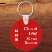 50年間の懇親会 キーホルダー (正面)