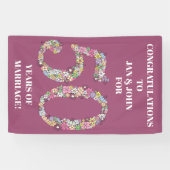 50年50結婚周年 横断幕 (横)