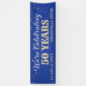 50年！カスタム8 FTクラス懇親会バナー 横断幕 (縦)