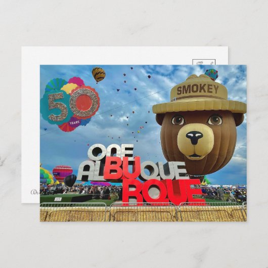 50年 ポストカード (正面/裏面)