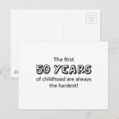 50年 ポストカード (正面/裏面)