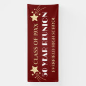 50年！10 Ftビッグクラス懇親会バナー 横断幕 (縦)