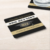 50懇親会!クラス懇親会 スクエアペーパーコースター (アングル)