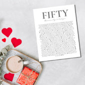 50我々があなたを愛する結婚理由ポーを愛する ポスター