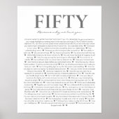 50我々があなたを愛する結婚理由ポーを愛する ポスター (正面)