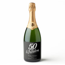 50才の誕生日お祝いに！おしゃれなスクリプトのカスタムデザイン