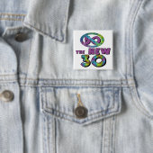 50新しい30の第50誕生日プレゼント 缶バッジ (インサイチュ)