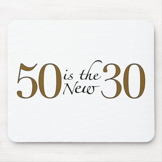 50新しい30はあります マウスパッド (正面)