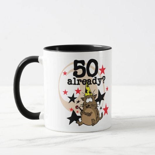 50既に誕生日 マグカップ (左)