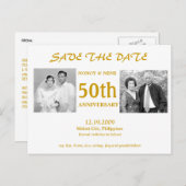 50日を保存 案内ポストカード (正面/裏面)