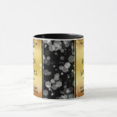 50日エレガント金の記念結婚魔法マグ マグカップ (中央)