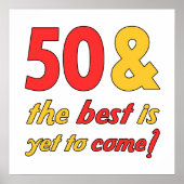 50最高の誕生日 ポスター (正面)