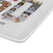 50枚のフォトコラージュ カッティングボード (角)