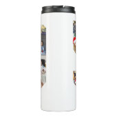 50枚のフォトコラージュ タンブラー (裏面)