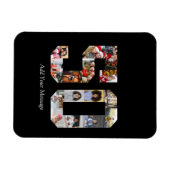 50枚のフォトコラージュ マグネット (横)