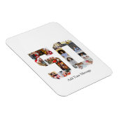 50枚のフォトコラージュ マグネット (右側)