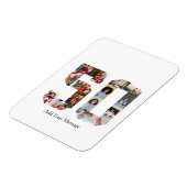 50枚のフォトコラージュ マグネット (左側)