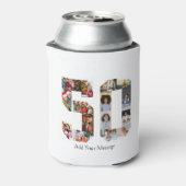 50枚のフォトコラージュ 缶クーラー (缶裏面)