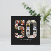 50枚の写真の コラージュ シーズンカード (スタンド正面)