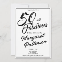 50歳おめでとう | 50歳の誕生日パーティー