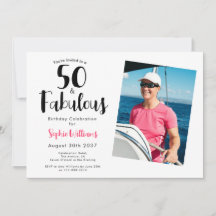 50歳おめでとう！50歳の誕生日パーティー 