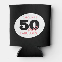 50歳お誕生日おめでとう パーソナライズド 缶クーラー