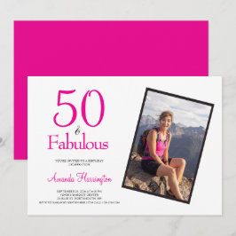 50歳お誕生日おめでとう パーティー 招待状