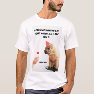 50歳か？心配するな！50が新しい7! Tシャツ
