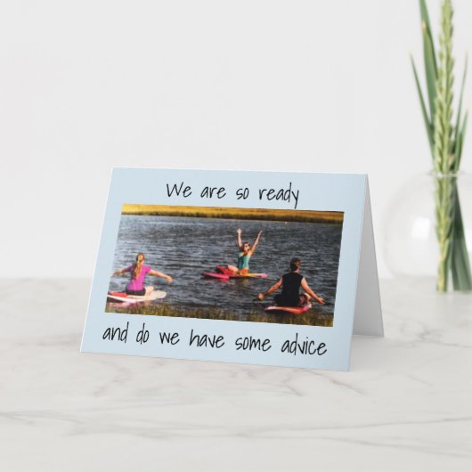 **50歳だからと気にしないで** 友達の誕生日 カード (正面)