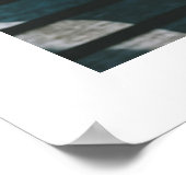 50歳で素敵な写真 50歳の誕生日パーティー ポスター (角)